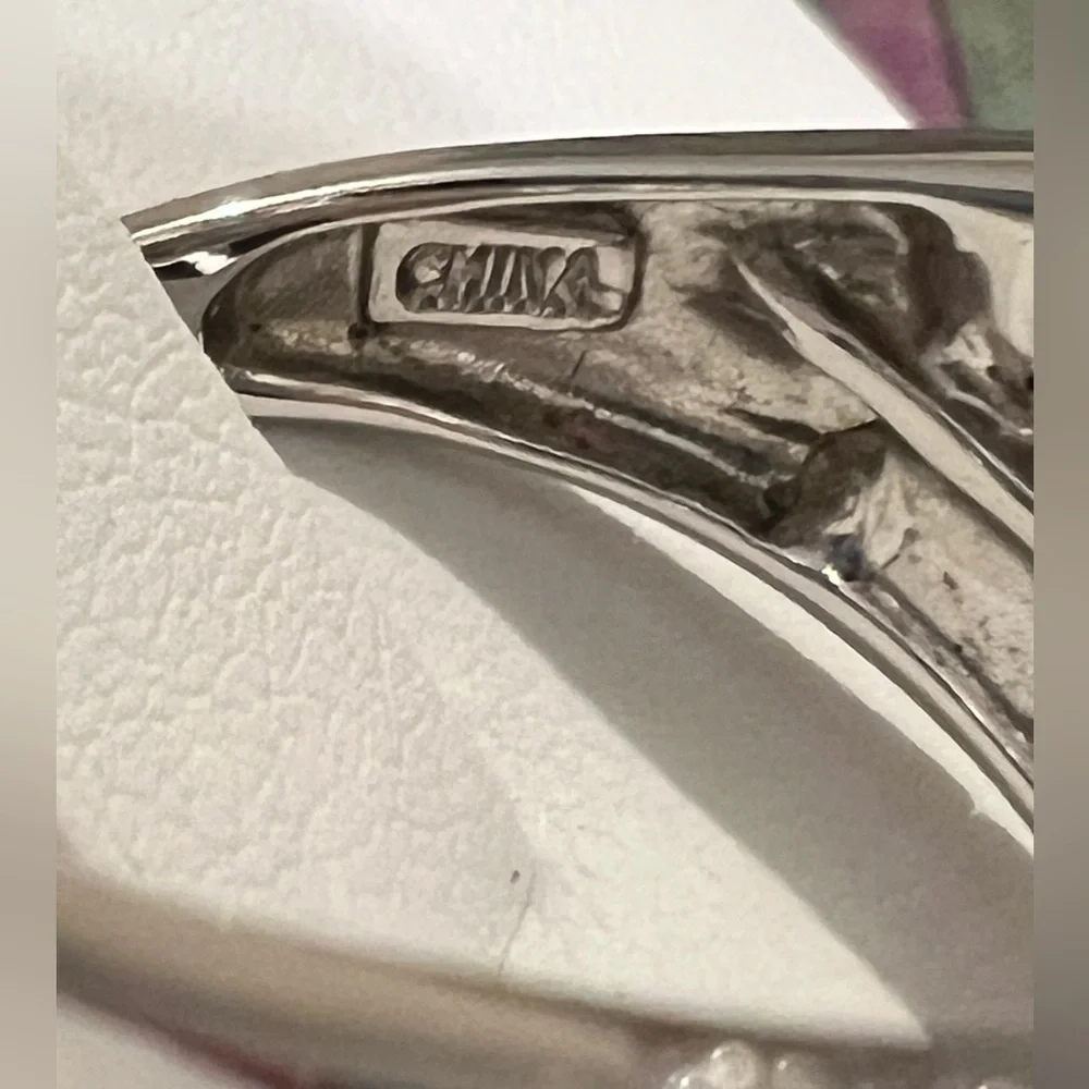 Victoria Wieck 2.89 Absolute Triple Overlay Pavé bridge band ring.